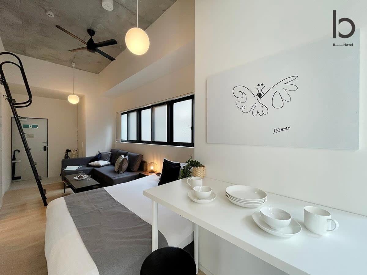 Bhotel Nekoyard - Stylish Loft Studio Steps From Peace Park Hiroshima Extérieur photo