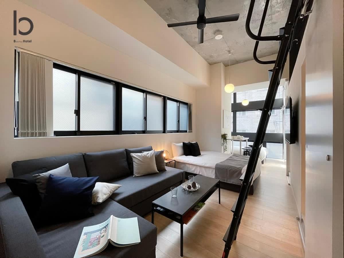 Bhotel Nekoyard - Stylish Loft Studio Steps From Peace Park Hiroshima Extérieur photo