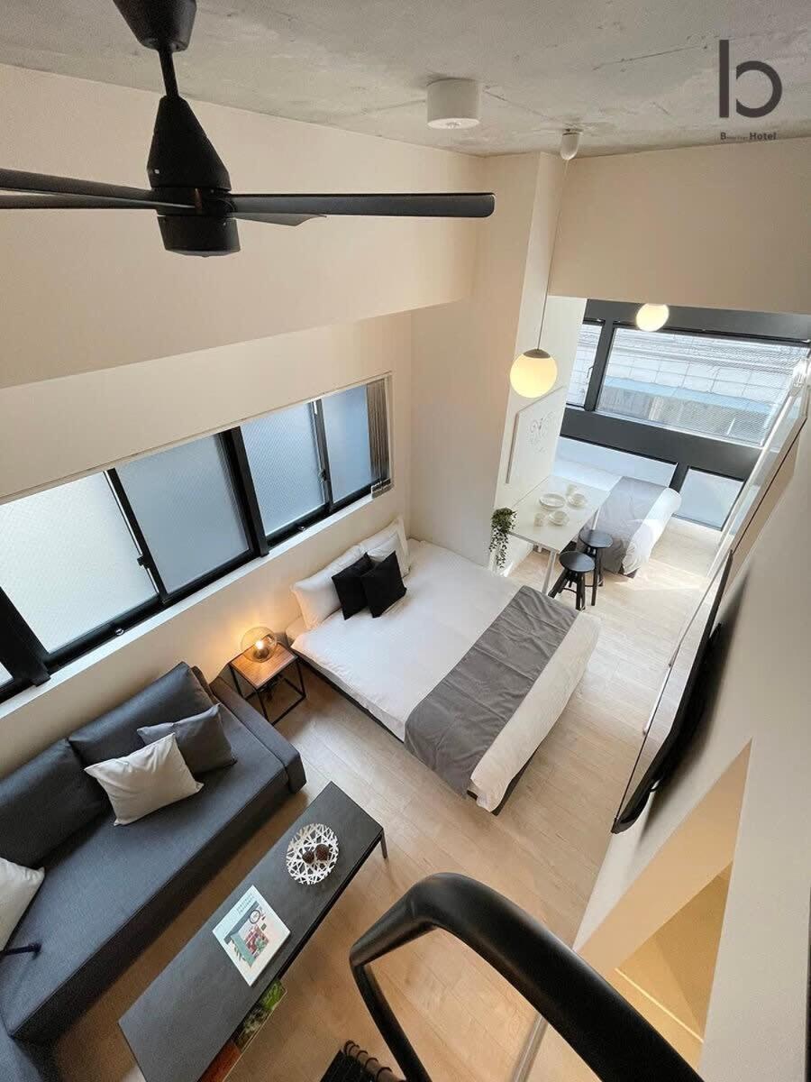 Bhotel Nekoyard - Stylish Loft Studio Steps From Peace Park Hiroshima Extérieur photo